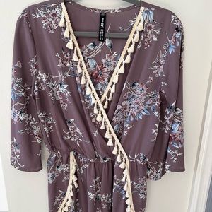 Design Lab Tassel Romper